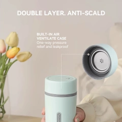 350ML Smart Portable Instant Kettle Heating Water Boiler Bottle