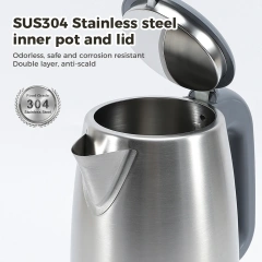 1.8L 304 stainless steel Electric Kettle for Home & Hotel & office