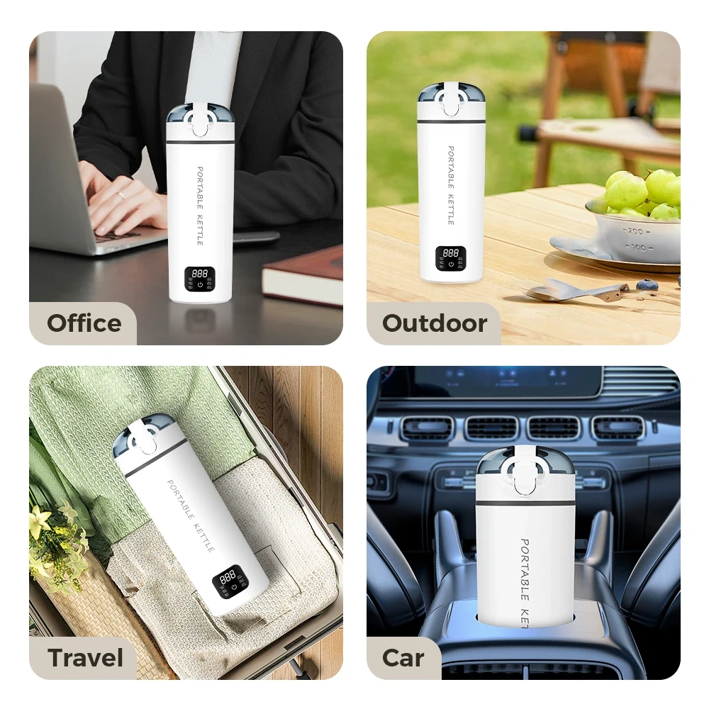 Electric Kettle Rapid Boiling Travel Kettle Portable Water Boiler