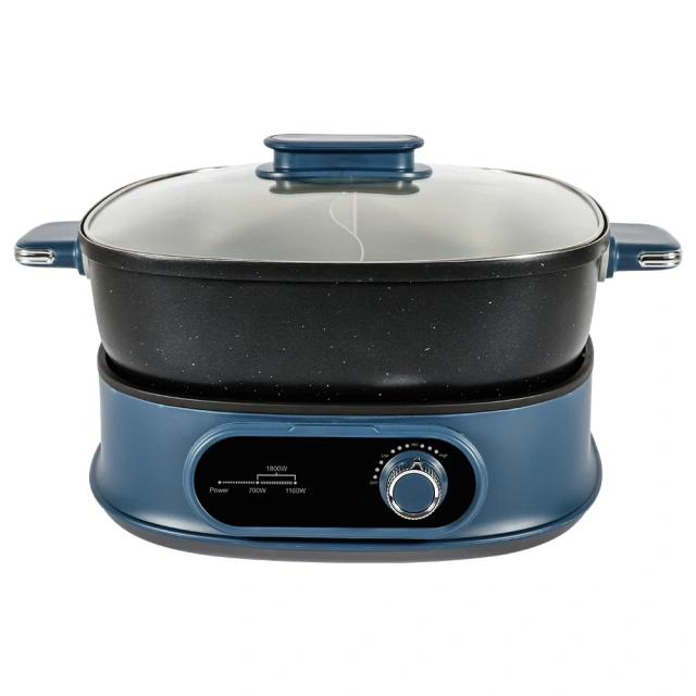 Hot Pot Cooker Yuanyang Pot Nonstick Coating Two-flavor Cooker