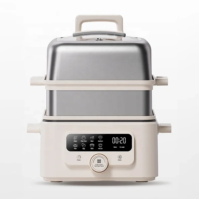 Electric Steamer Steam Cooker Multi-functional Hot Pot