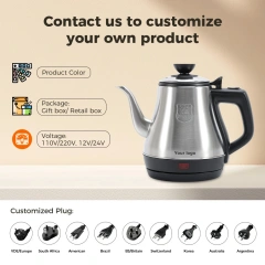 Stainless Steel Electric Water Kettle Fast Boil  Coffee&Tea Pot
