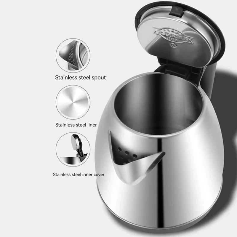 2.0 Litre Stainless Steel Electric Kettle water boiler