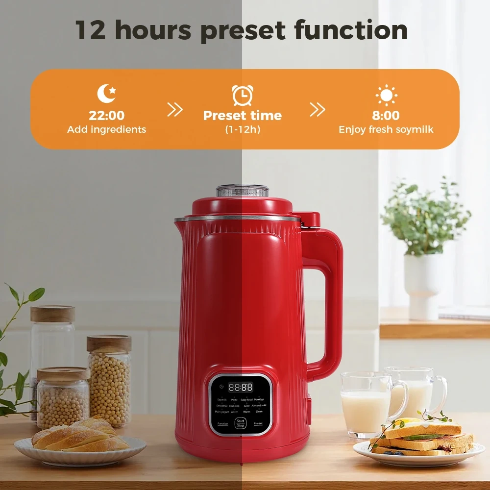 Plant Milk Maker Machine Nut milk Cooking blender Soy Milk Maker