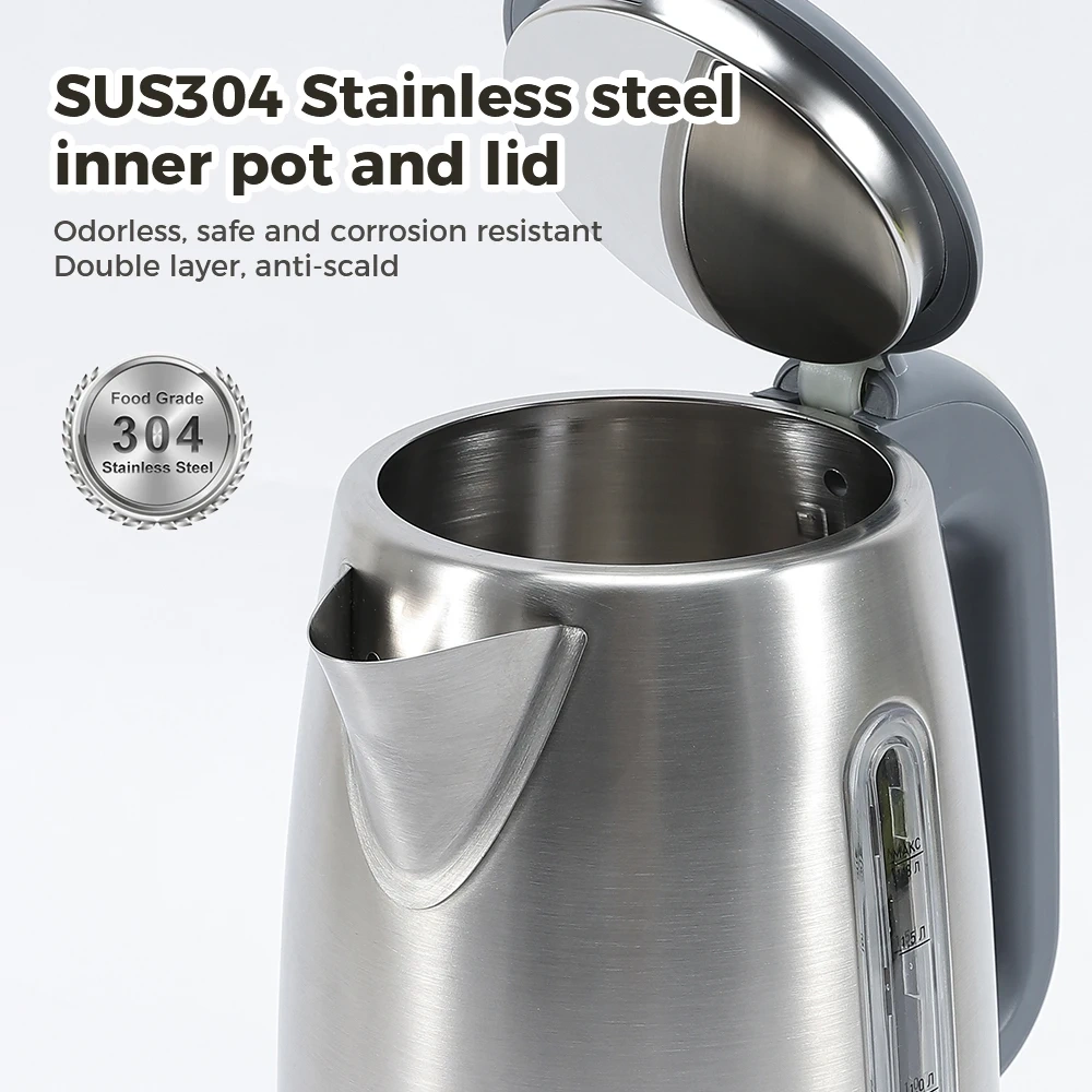 1.8L Stainless steel Electric Kettle water boiler