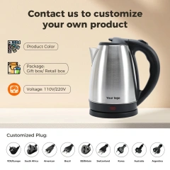 2.0 Litre Stainless Steel Electric Kettle water boiler