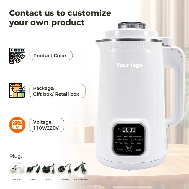 Nut Milk Maker Machine Plant Milk Maker cooking Blender