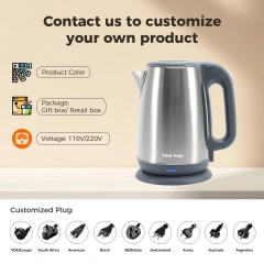 1.8L 304 stainless steel Electric Kettle for Home & Hotel & office