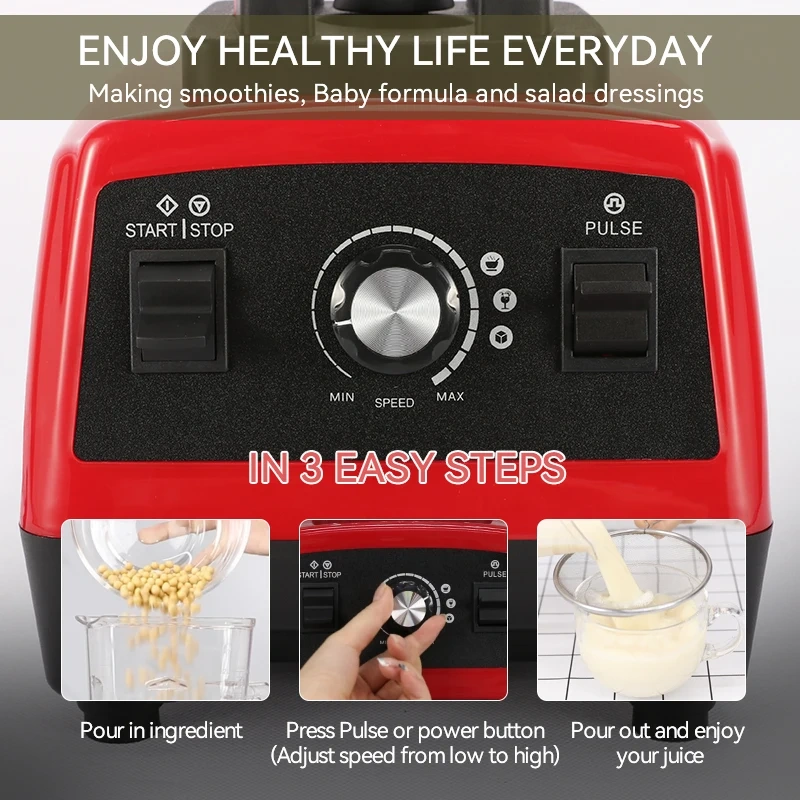 Factory Supply OEM/ODM Customized Commercial Electric Blender