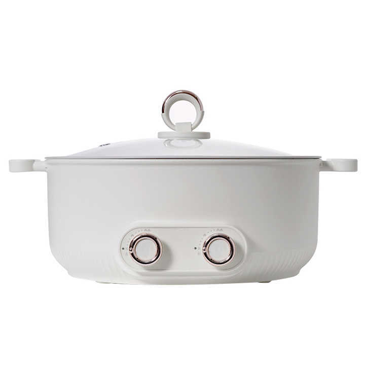 Yuan Yang Pot Electric Hot Pot with Semi-Separate Bowls
