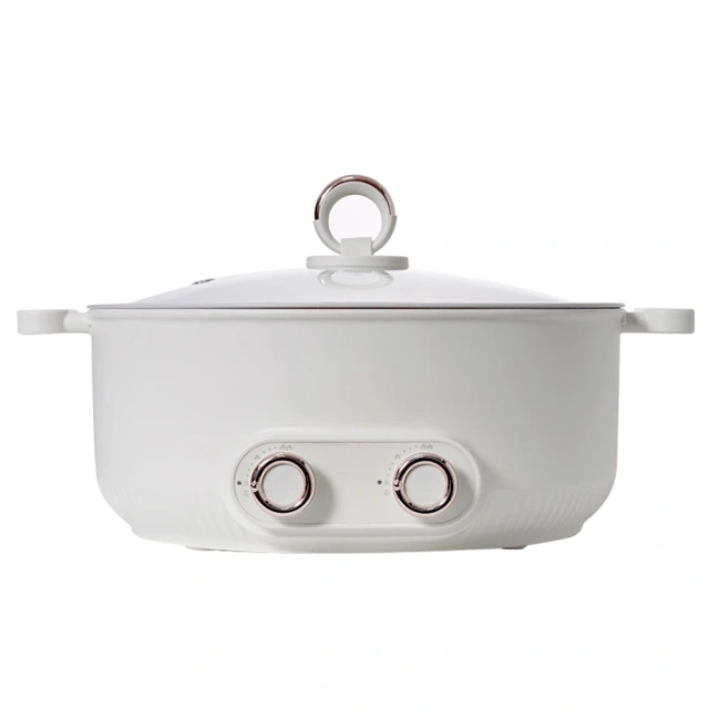 Yuan Yang Pot Electric Hot Pot with Semi-Separate Bowls