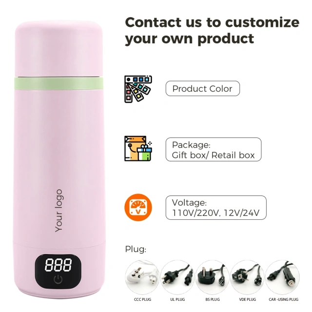 Portable Electric Kettle Water Boiler Electric Heating Cup