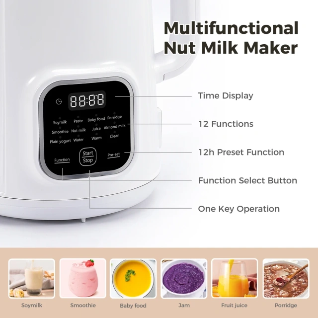 Nut Milk Maker Machine Plant Milk Maker cooking Blender