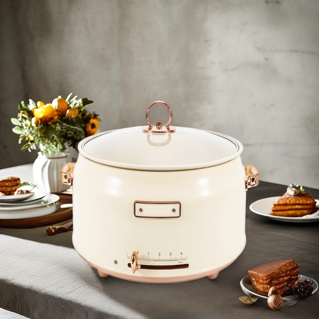 1800W Hot Pot Multi-functional Electric Cooker with Nonstick coating