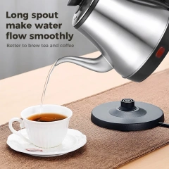 Stainless Steel Electric Water Kettle Fast Boil  Coffee&Tea Pot
