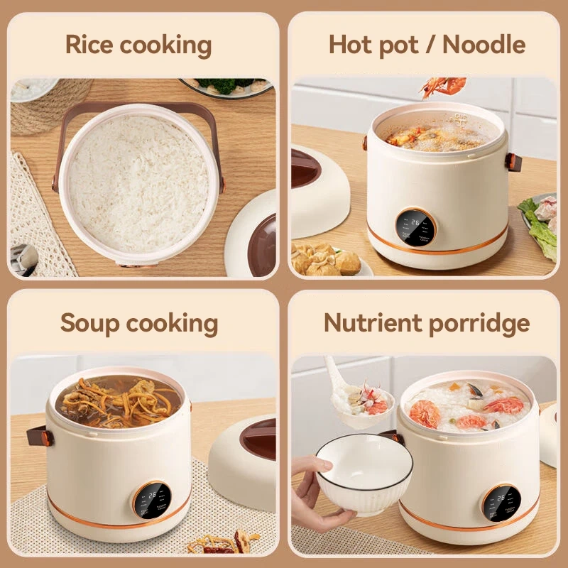 Small Size Electric Cooking Pot Portable Slow Cooker Rice Cooker
