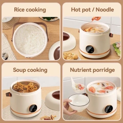 Small Size Electric Cooking Pot Portable Slow Cooker Rice Cooker
