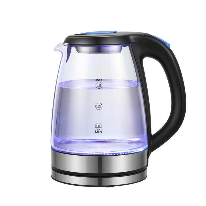 1.8L Glass Electric Kettle for Home/Hotel Glass water Boiler