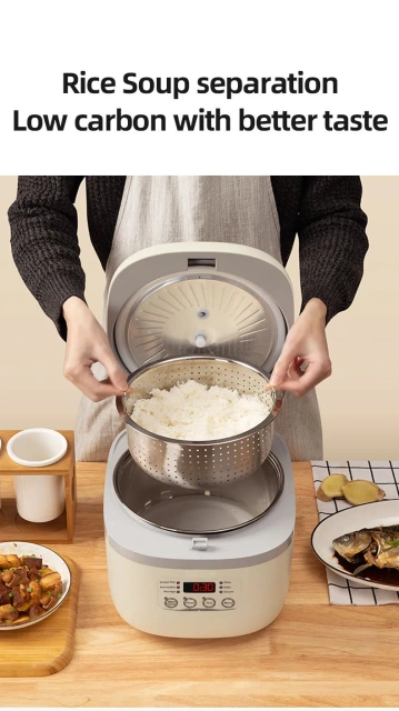 Smart Electric Rice Cooker Non-Stick 3L / 5L Multifunctional Cooker