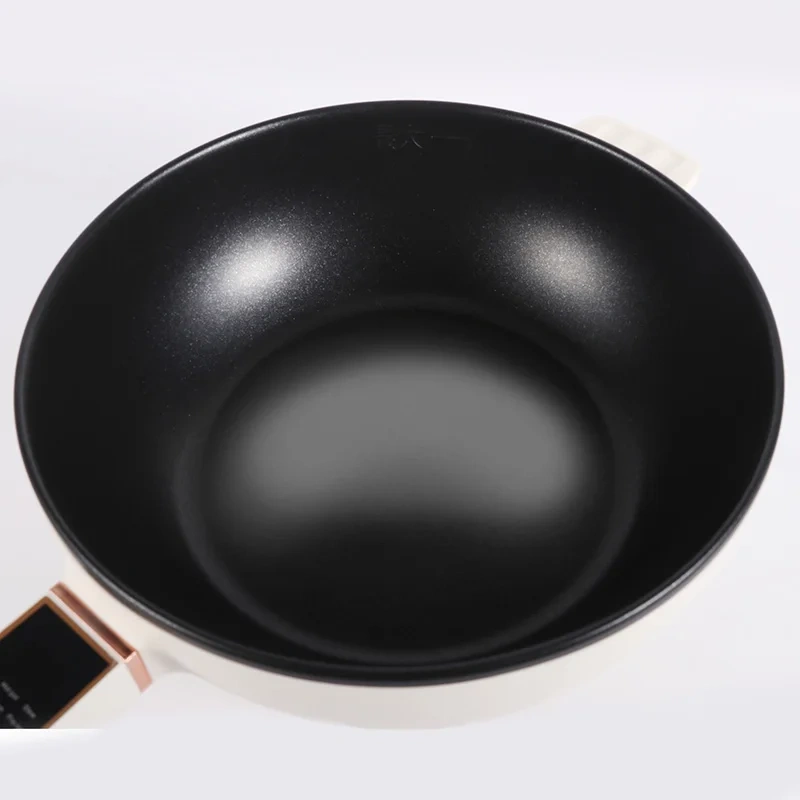 4 L Capacity Nonstick Coating Power Control Electric Multi Cooking Pot Hot Pot Cooker with Steamer