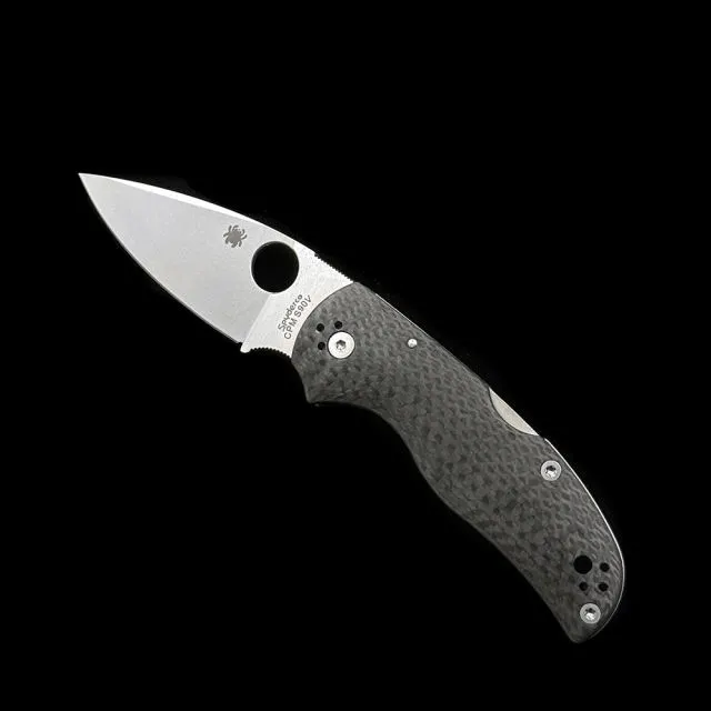 SPY C41 Native 5 100% VG-10 Carbon Fiber Handles Folding Knife