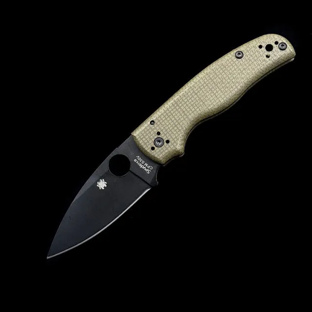 SPY Limited 100 pieces C229 Shaman Mikata handle Folding Knife
