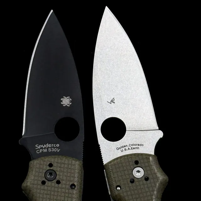 SPY Limited 100 pieces C229 Shaman Mikata handle Folding Knife