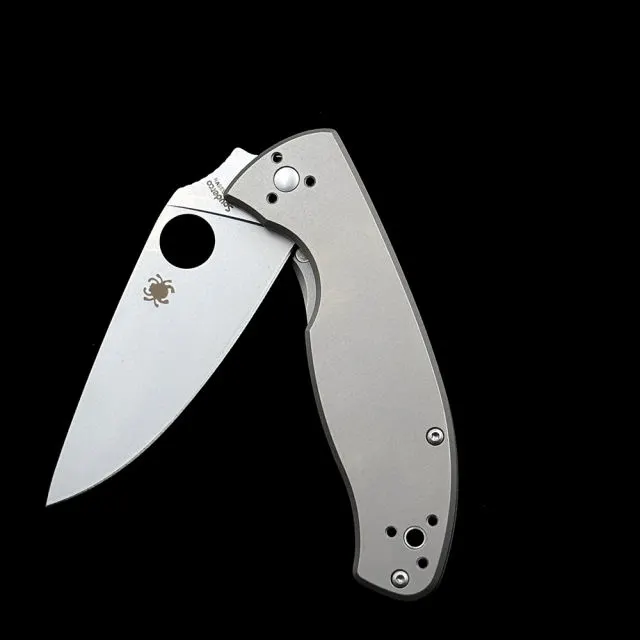 SPY Promotion 13piece C229 Carbon fiber 100% M390 blade Shaman Folding Knife