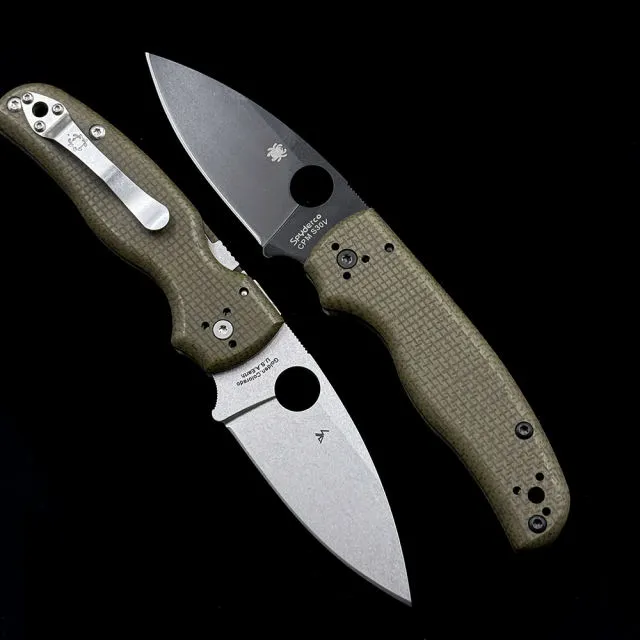 SPY Limited 100 pieces C229 Shaman Mikata handle Folding Knife