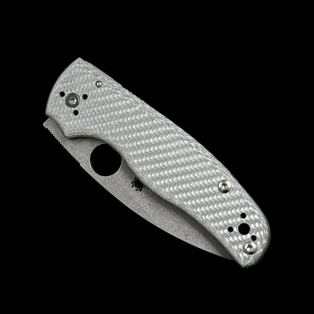 SPY Promotion 13piece C229 Carbon fiber 100% M390 blade Shaman Folding Knife