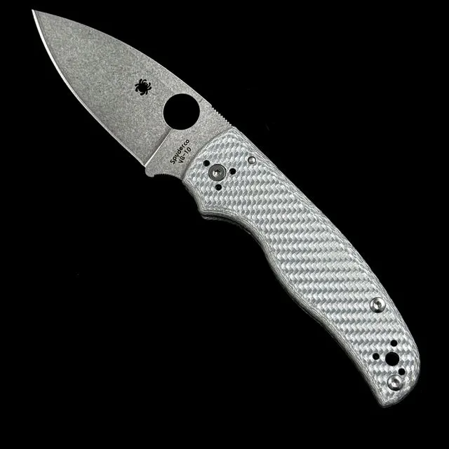SPY Promotion 13piece C229 Carbon fiber 100% M390 blade Shaman Folding Knife
