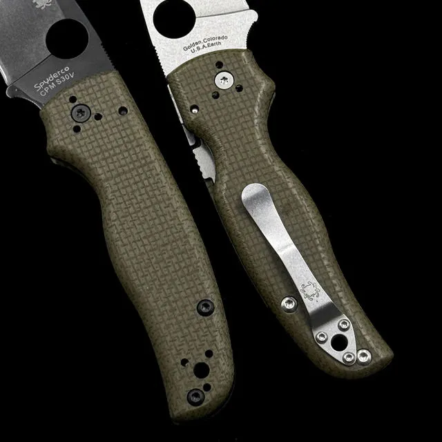 SPY Limited 100 pieces C229 Shaman Mikata handle Folding Knife