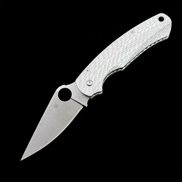 SPY Promotion 13piece C229 Carbon fiber 100% M390 blade Shaman Folding Knife