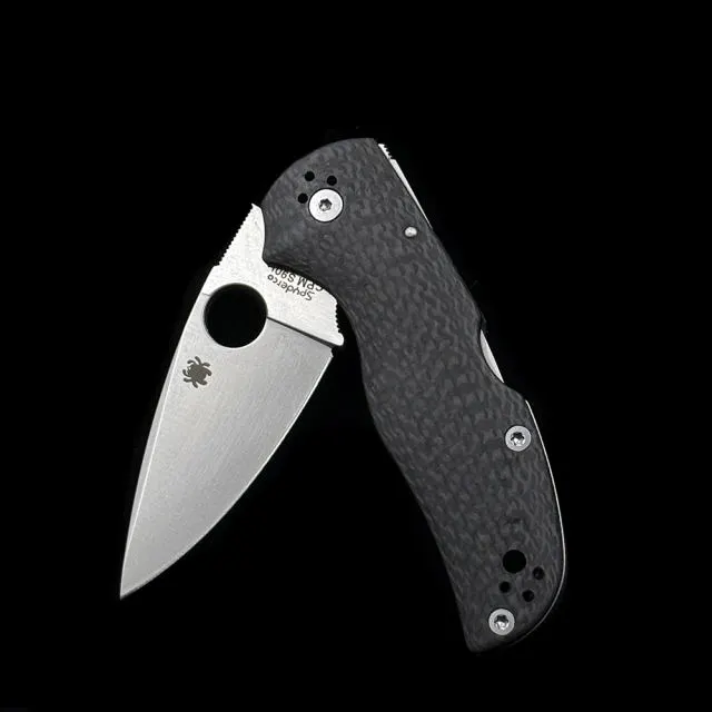SPY C41 Native 5 100% VG-10 Carbon Fiber Handles Folding Knife
