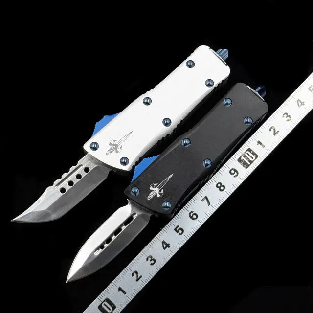 Microtech MT Mini Mirror brushed version Troodon OTF Knife