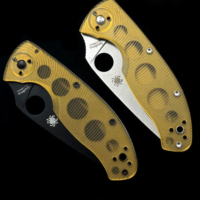 SPY C122PEI Tenacious 100% 9CR18MOV Folding Knife