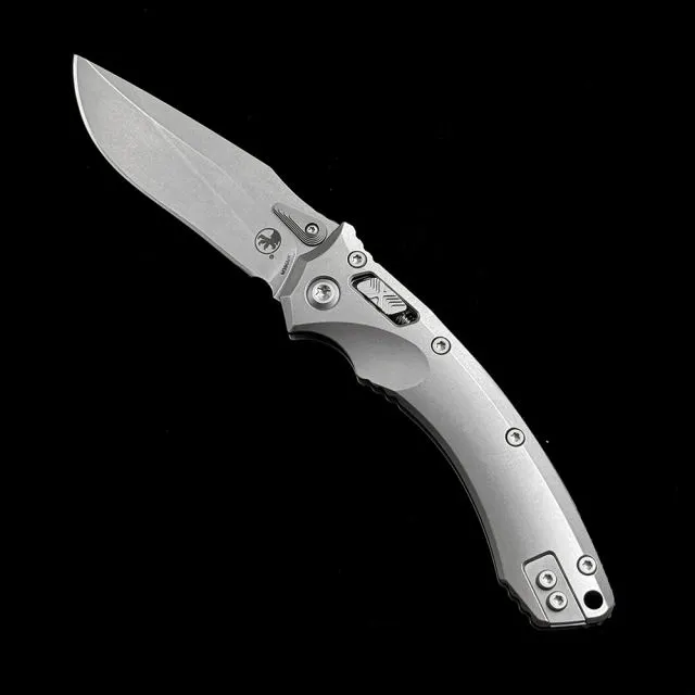 Microtech MT 137RL Titanium alloy Amphibian RAM-LOK Manual Folding Knife