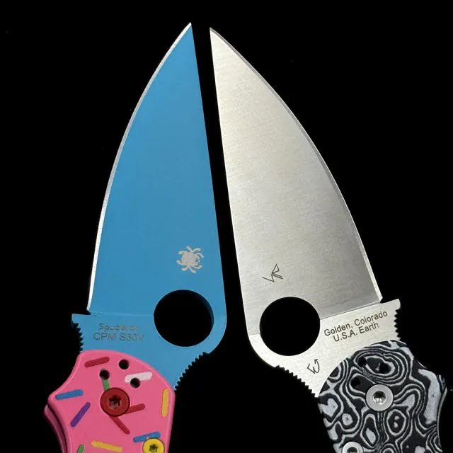 SPY 2025 NEW C81 Paramilitary 2 Aluminum Bearings Folding Knife