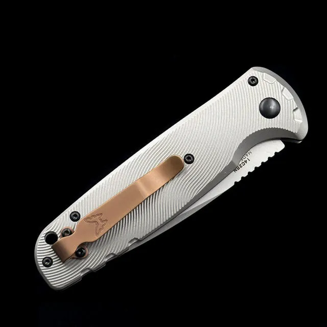 Benchmade BM 4300TI 100% 14C28N CLA AUTO Folding Knife
