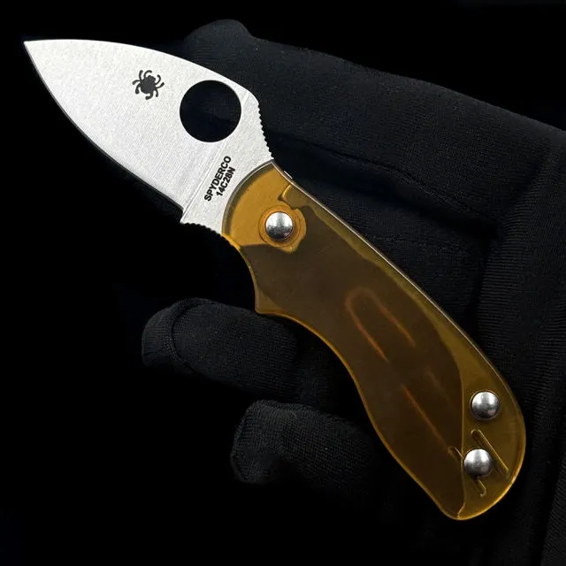 SPY C154PEI (non-locking) Squeak 100% 14C28N Folding Knife