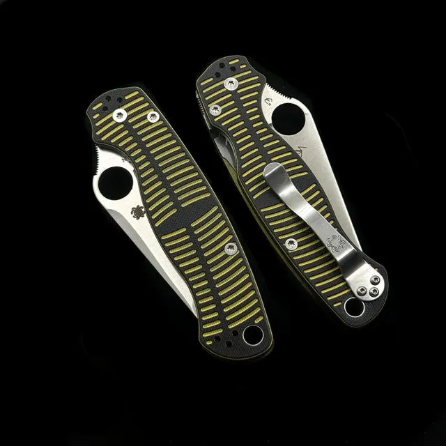 SPY C81 Para 2 S45VN Blade G10 handle folding knife