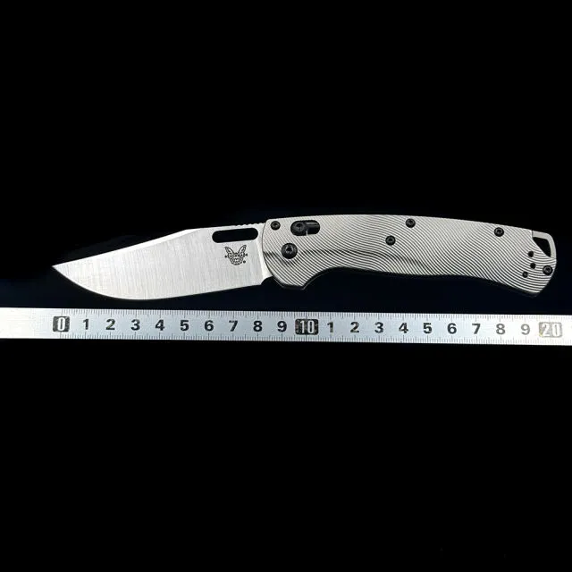 Benchmade BM 15535 TIP Hunt Taggedout AXIS 100% 14C28N Titanium Folding Knife