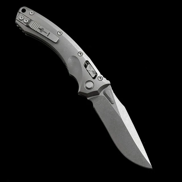 Microtech MT 137RL Titanium alloy Amphibian RAM-LOK Manual Folding Knife