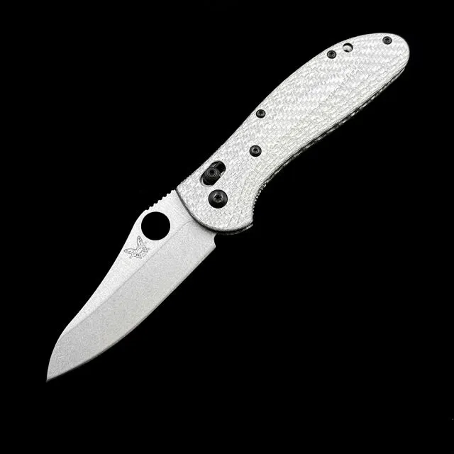 Benchmade BM 550-1 551-1 Carbon fiber handle Griptilian AXIS Bearing Folding Knife