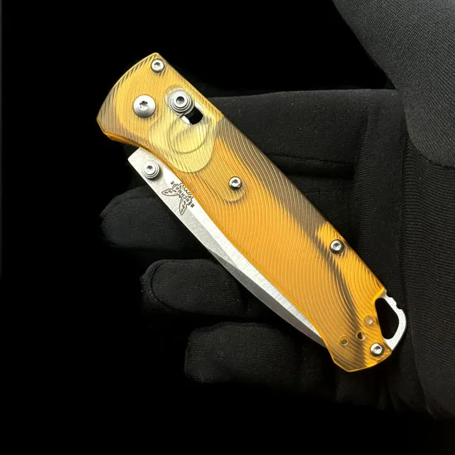 Benchmade BM 535 PEI BUGOUT AXIS 100% 14C28N blade Folding Knife