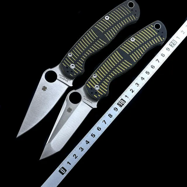 SPY C81 Para 2 S45VN Blade G10 handle folding knife