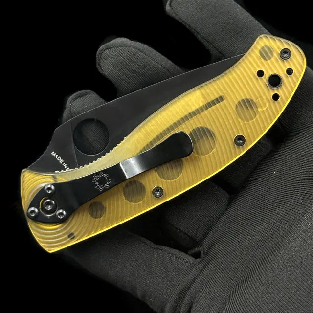 SPY C122PEI Tenacious 100% 9CR18MOV Folding Knife