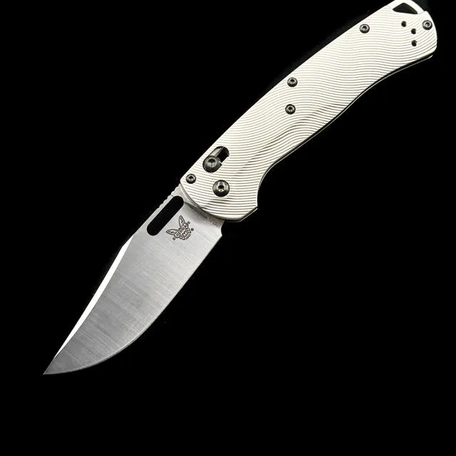 Benchmade BM 15535 TIP Hunt Taggedout AXIS 100% 14C28N Titanium Folding Knife