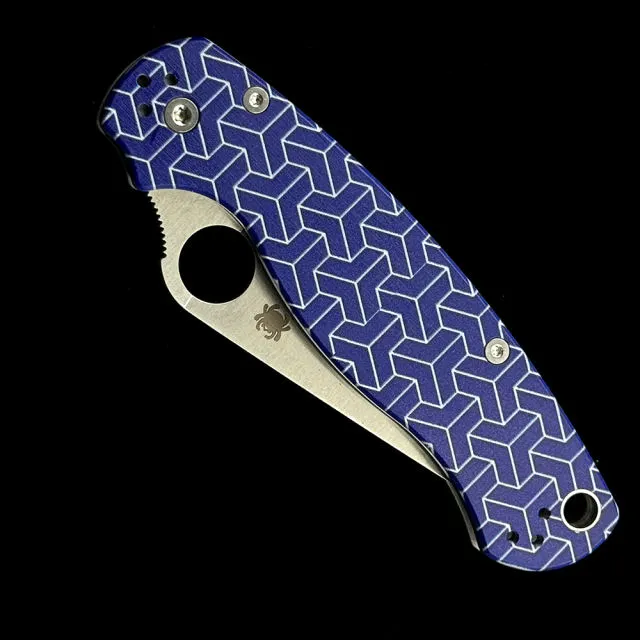 SPY 2025 NEW C81 Paramilitary 2 Aluminum Bearings Folding Knife