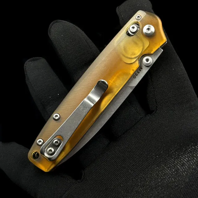 Benchmade BM 485 Valet Review PEI Handle 100% 9CR18MOV markM390 Folding Knife